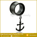 Stainless Steel Internally Threaded Dangle Anchor Double Flared Ear Tunnel